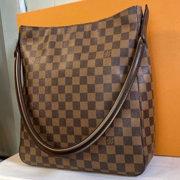 Louis Vuitton Damier Ebene Looping GM Shoulder Bag - Picture 11 of 17